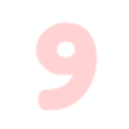Soft Pink Number9 — symbol emoji for Slack & Discord (Discord)