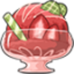 Strawberry Parfait — dessert emoji for Slack & Discord (Discord)