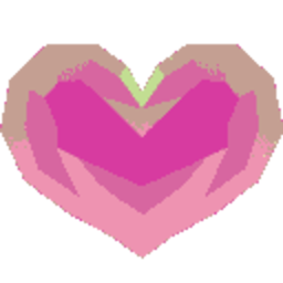 Pink Crystalheart — heart emoji for Slack & Discord (Discord)