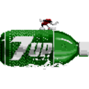 7up Surf — cartoon emoji for Slack & Discord