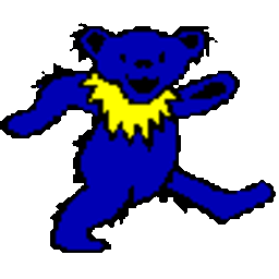 Gratefuldead Bear — cartoon emoji for Slack & Discord (Discord)