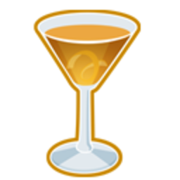 Manhattan Dry — drink emoji for Slack & Discord (Discord)