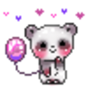 Cute Panda — cartoon emoji for Slack & Discord