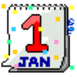 January 1st — calendar emoji for Slack & Discord (Discord)