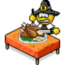 Carve Turkey — cartoon emoji for Slack & Discord (Discord)