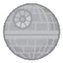 Death Star — logo emoji for Slack & Discord