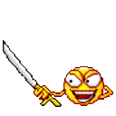 Sword Fight — cartoon emoji for Slack & Discord