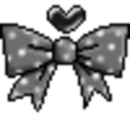 Black Bow — design emoji for Slack & Discord (Discord)