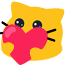 Meow Love — cartoon emoji for Slack & Discord