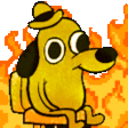 This Is Fine 5 — cartoon emoji for Slack & Discord