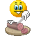 Sausage Slicing — smiley emoji for Slack & Discord