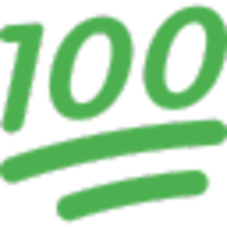 Hundred Score Hand — hundred emoji for Slack & Discord (Discord)