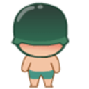 Army Brat — cartoon emoji for Slack & Discord