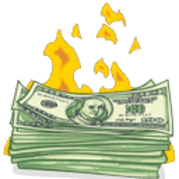 Burning Cash — money emoji for Slack & Discord (Discord)