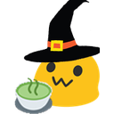 Blobwitch Tea — cartoon emoji for Slack & Discord