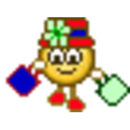Shopping Lady — cartoon emoji for Slack & Discord (Discord)