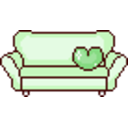 Sofa 3 — sofa emoji for Slack & Discord