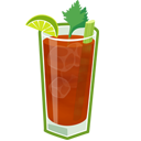 Bloody Mary 2 — cartoon emoji for Slack & Discord