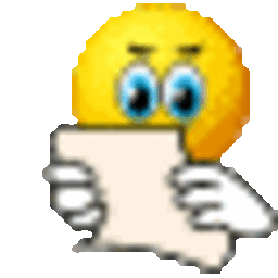 Reading Letter — cartoon emoji for Slack & Discord (Discord)