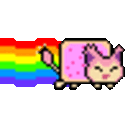 Nyan Skittysprite — cartoon emoji for Slack & Discord