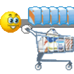 Grocery Shopping — cartoon emoji for Slack & Discord (Discord)