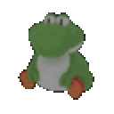 Yoshi Rotate — cartoon emoji for Slack & Discord