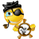 Captain Pirateship — cartoon emoji for Slack & Discord