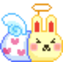 Angel Bunny — cute emoji for Slack & Discord