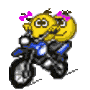 Motorcycle Ride — character emoji for Slack & Discord