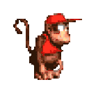Diddy Kong Confused — monkey emoji for Slack & Discord