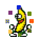 Bananadance Squares 2 — fruit emoji for Slack & Discord