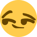 Left Smirk — reaction emoji for Slack & Discord