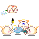 Angel Gathering — cartoon emoji for Slack & Discord