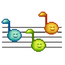 Music Notes 2 — music emoji for Slack & Discord