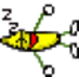 Bananadance Sleep — cartoon emoji for Slack & Discord (Discord)
