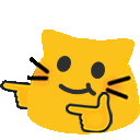 Meow Fingerguns2 — cat emoji for Slack & Discord