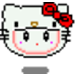 Hellokitty Costume — cartoon emoji for Slack & Discord (Discord)