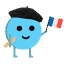 France — cartoon emoji for Slack & Discord