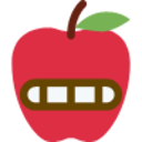 Apple Teeth — cartoon emoji for Slack & Discord