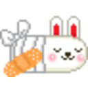 Bunny Bandage — animal emoji for Slack & Discord