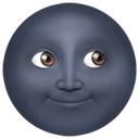 Moonblack — moon emoji for Slack & Discord (Slack)