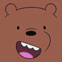 Grizzly Sq Webare — cartoon emoji for Slack & Discord (Discord)
