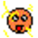 Electrocute — cartoon emoji for Slack & Discord