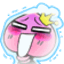 Frozen Peachprincess — cute emoji for Slack & Discord