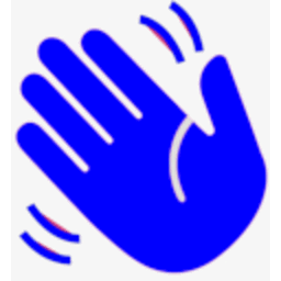 Blue Wave 2 — hand-gesture emoji for Slack & Discord (Discord)