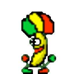 Bananadance Clown — banana emoji for Slack & Discord (Discord)