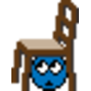 Hide Chair — cartoon emoji for Slack & Discord