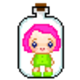 Girl Bottle — cartoon emoji for Slack & Discord (Discord)