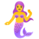 Mermaid — cartoon emoji for Slack & Discord
