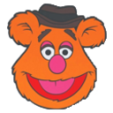 Fozzie Bear — cartoon emoji for Slack & Discord